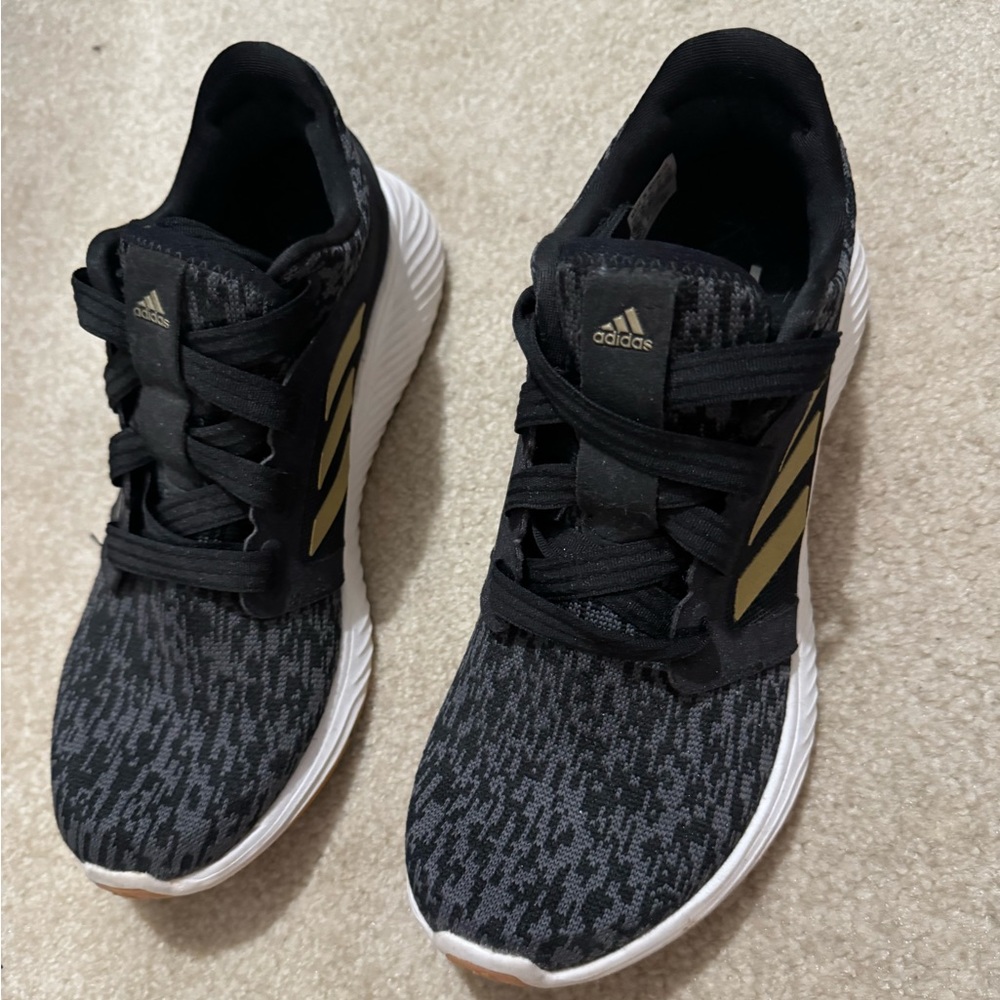 adidas Black & Gold Women's Running Shoes